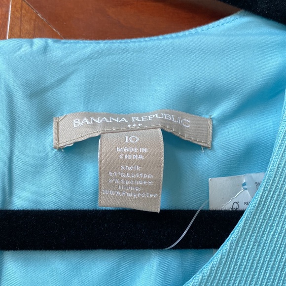 NWT Banana Republican Cotton Blend Dress - Picture 2 of 9